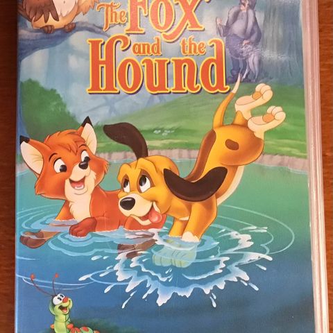 Walt Disney Classics The Fox and The Hound VHS (ENGELSK TALE)