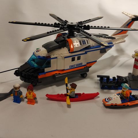 Heavy-Duty Rescue Helicopter (60166) fra Lego City