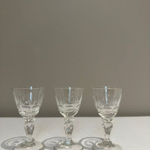 Gamle Hadeland Louise drammeglass - 3 stk