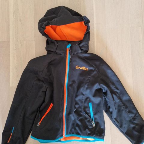 Softshell jakke str 116 selges