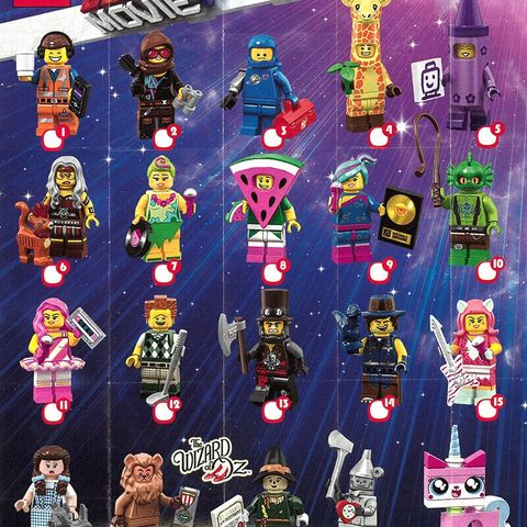 Lego minifigure The lego Movie 2