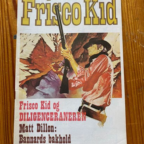 Tegneserie - Frisco Kid - nr 2 1973
