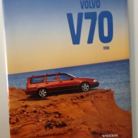 1998 VOLVO V70 -brosjyre.