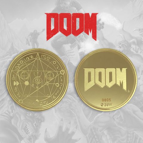 Doom limited edition coin "gold"