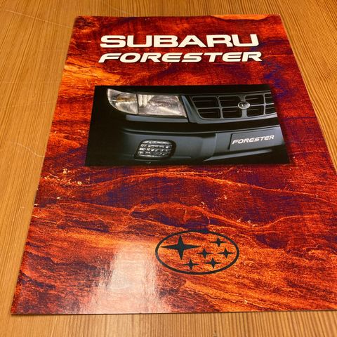 BILBROSJYRE - SUBARU FORESTER - 1998