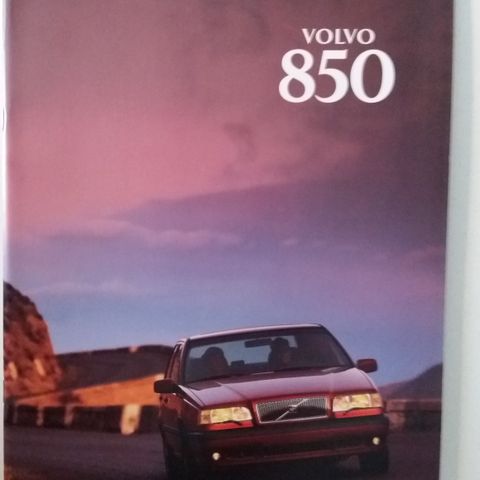 1997 VOLVO 850 -brosjyre.