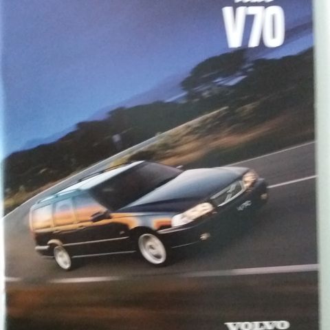 1999 VOLVO V70 -brosjyre.