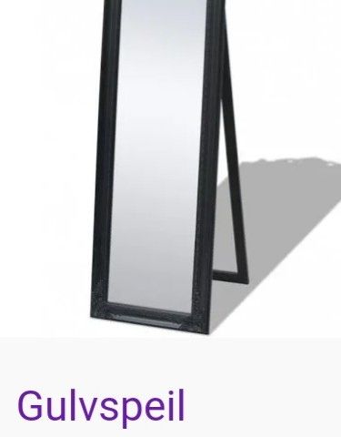 Mirror with stand