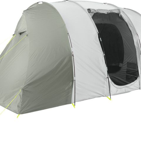 Utleie/leie av stort telt/familietelt, soveposer og luftmadrasser