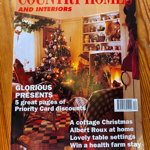 Interiørblad fra 1991 - Country Homes and Interiors