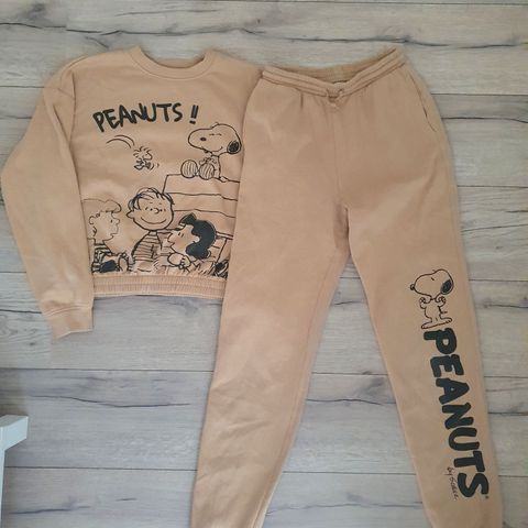 Fin scooby-doo sweatshirt joggedress, str. 13-14 år