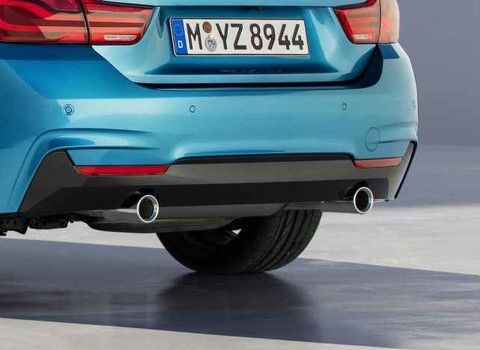 BMW 4-serie NY M-Sport Bakfangers 2-Rørs Diffuser Selges!