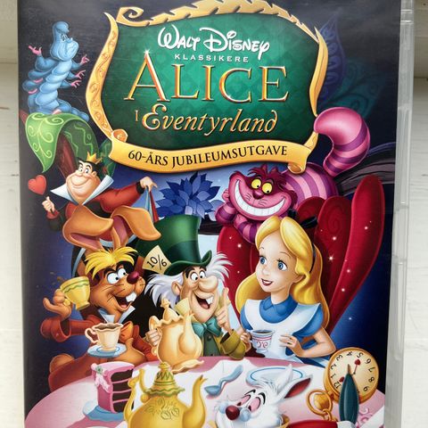 Alice I Eventyrland - 60 Års Jubileumsutgave (DVD)
