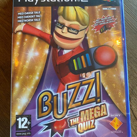 Buzz! The Mega Quiz (Nytt) til Ps2