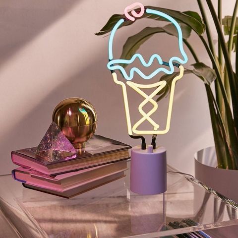 Sunnylife Ice Cream Neon Led Lampe / Skilt (Ny)