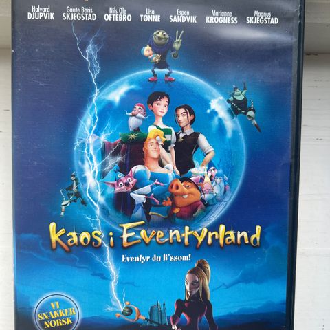 Kaos i Eventyrland (DVD)