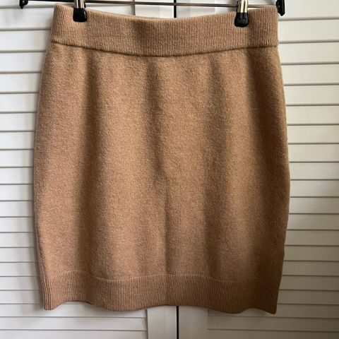 Ull skjørt Massimo Dutty. Beige Lys brun.