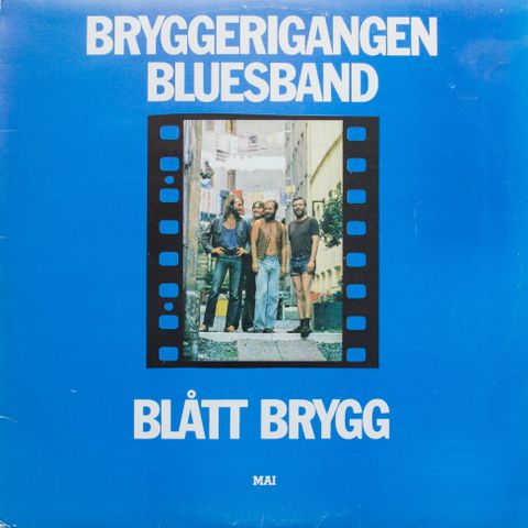 LP Bryggerigangen Bluesband - Blått Brygg 1979 Norway