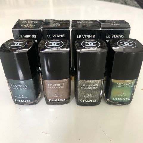 Chanel Le Vernis 513, 529 & 531