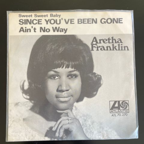 Vinyl single Aretha Franklin