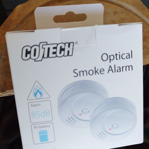 2pk CoTech røykvarslere