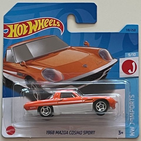 Hot Wheels 1968 Mazda Cosmo Sport - HW J-Imports - HKJ14