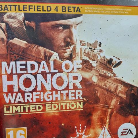 Medal of honor.warfighter .limited edition.ps3.