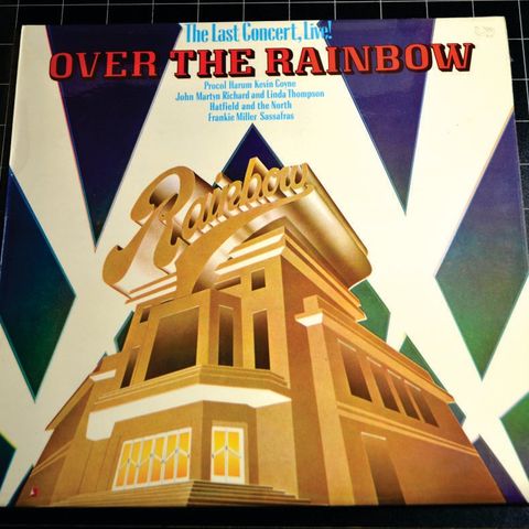 Various – Over The Rainbow (The Last Concert, Live!) - Procol Harum kevin coyne