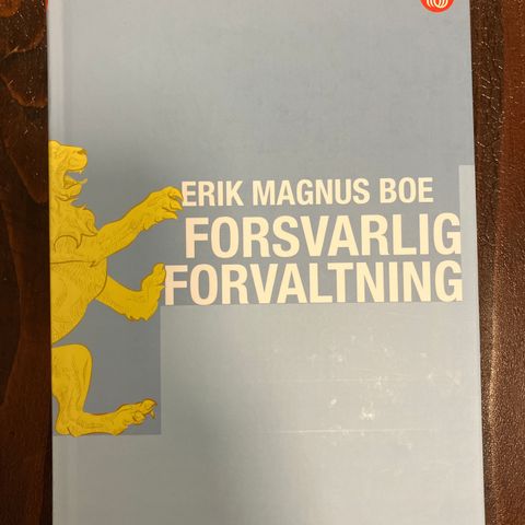 Forsvarlig forvaltning