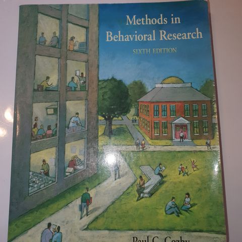 Methods in behavioral research. Paul C. Cozby