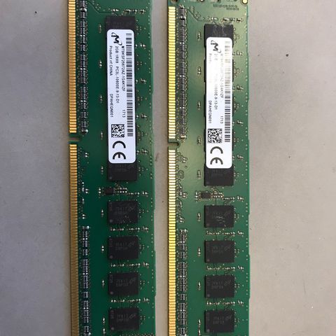 Micron 2GB Memory Ram PC3L 1RX8 10600E-9-13-D1  DDR3