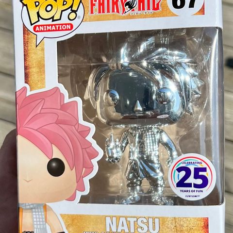 Funko Pop! Natsu (Chrome) | Fairy Tail (67) Excl. to FUNimation