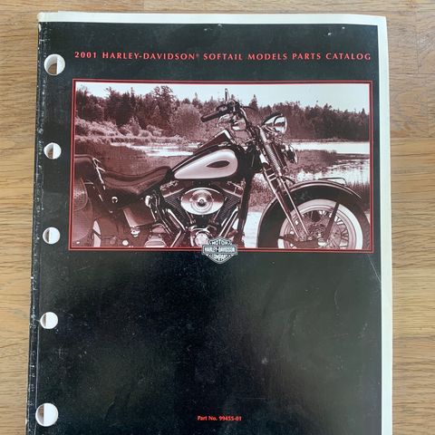 Harley  Softail 2001 original parts catalog