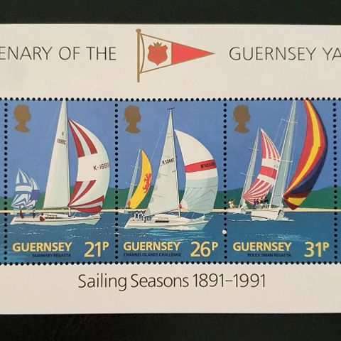 Guernsey AFA 517-21 ** Postfrisk