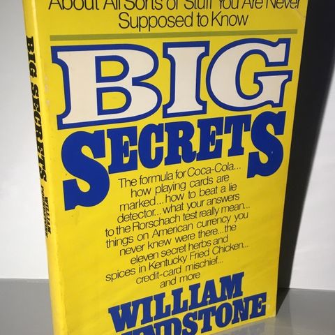 Big Secrets (William Poundstone)