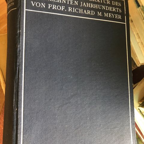 Die Deutsche Literatur des neunzehnten Jahrhunderts