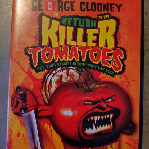 Return of the Killer Tomatoes ( DVD) - 1988 - 120 kr inkl frakt