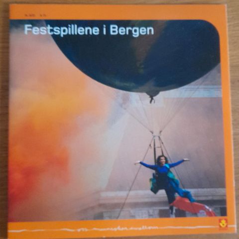 Festspillene i Bergen , postens presentasjonsmappe 06/03, fraktfritt