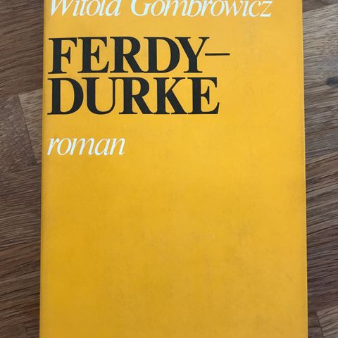 Ferdydurke av Witold Gombrowicz