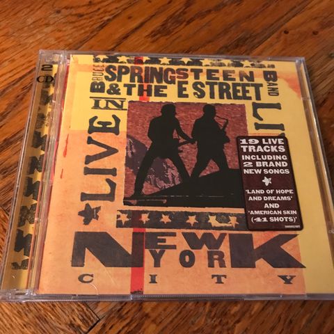 Bruce Springsteen - Live in New York City CD 2001
