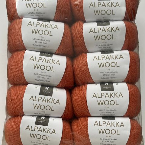 10 stk Alpakka Wool fra Du store alpakka | røykfritt!