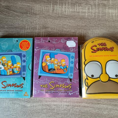 The Simpsons S. 2, 3 og 6