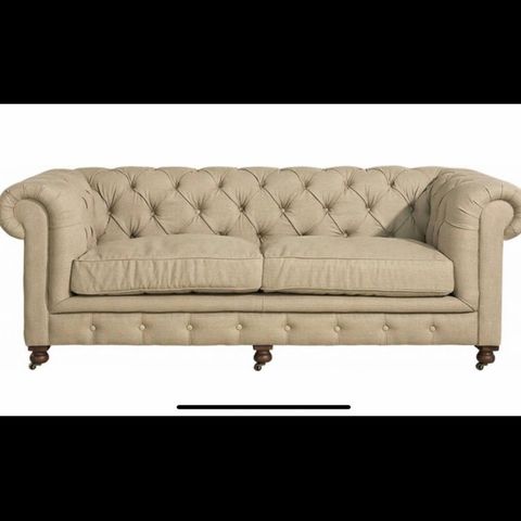 Artwood kensington sofa 2,5-seter steinfarget lin Artwood