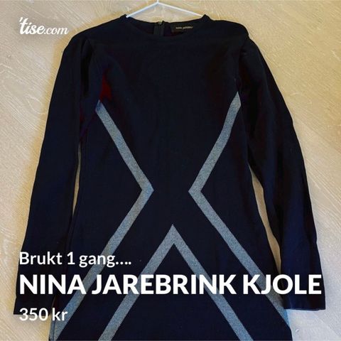 Kjole fra Nina Jarebrink 🌟