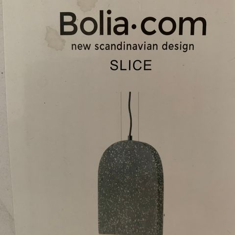 Ny pris!!!Bolia pendant Slice
