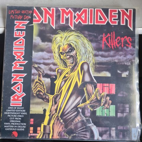 Iron Maiden  -Frakt 99,- Norgespakke!   + 2500 Lper ute på finn!