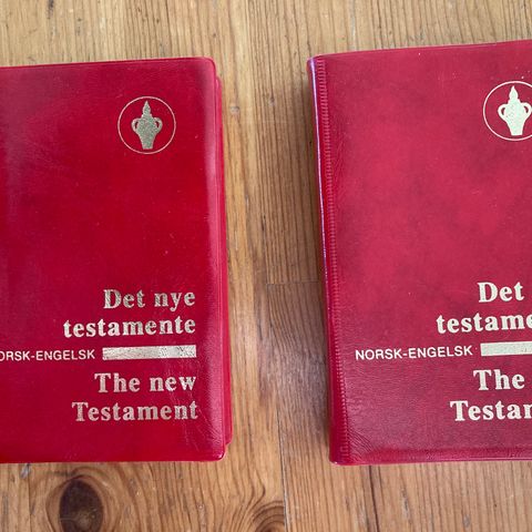 Det nye testamente/The new Testament - norsk/engelsk