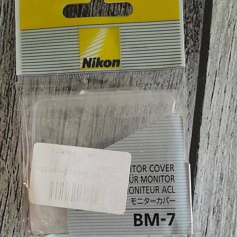 Nikon BM-7 lcd beskyttelse