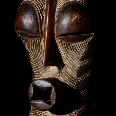 Kifwebe mask from Congo