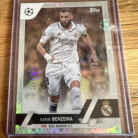 Karim Benzema Starball fotballkort